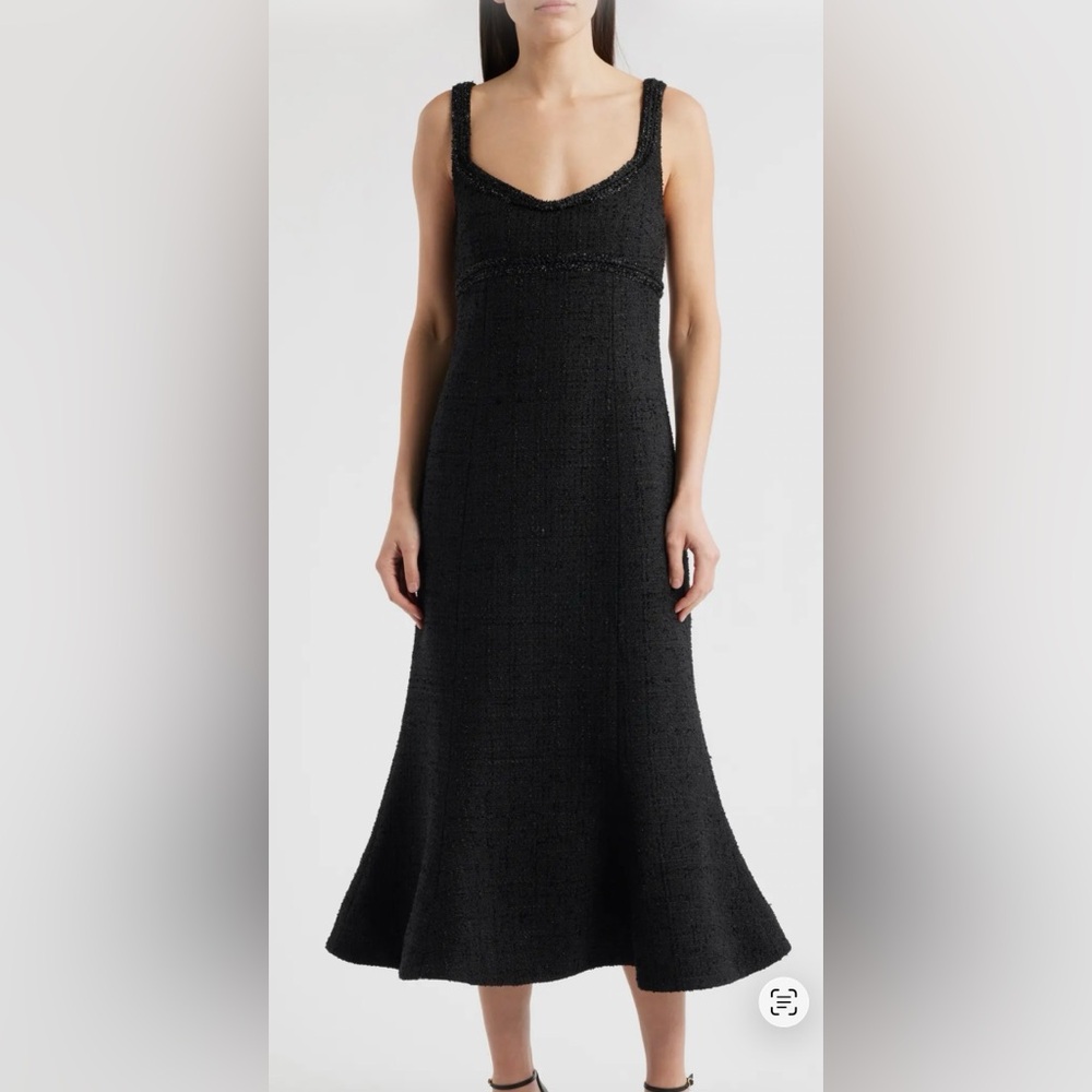 Brand new with tags retails $298, Likely Shoshana metallic tweed dress